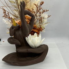 Load image into Gallery viewer, Ceramic lotus Hand Backflow burner
