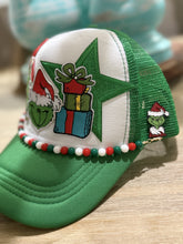 Load image into Gallery viewer, Christmas Hat and chain and pin
