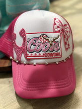 Load image into Gallery viewer, Pink Cowgirl with chain
