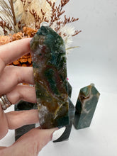 Load image into Gallery viewer, Colourful Moss Agate Points
