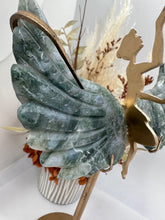 Load image into Gallery viewer, Moss Agate Fairy Wings
