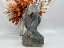 Load image into Gallery viewer, Moss Agate Raven
