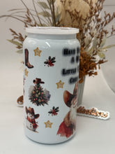 Load image into Gallery viewer, Western Christmas 16oz double wallHot/Cold tumbler
