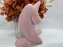 Load image into Gallery viewer, Pink Opal Dolphin Hand Carved
