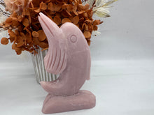 Load image into Gallery viewer, Pink Opal Dolphin Hand Carved

