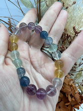 Load image into Gallery viewer, Fluorite mixed Colour Bracelet

