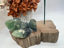Load image into Gallery viewer, Fluorite Handmade Incense Holder
